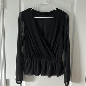 Black Express blouse